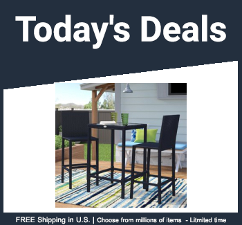 Patiofurnituresethightop Hadlee 3 Piece Bar